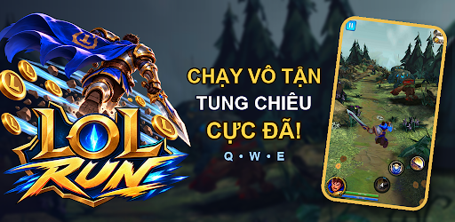 LOL RUN – chạy vô tận, tung chiêu cực đã, phím Q W E